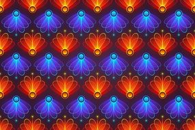 bright colorful abstract background