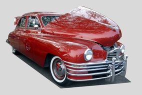 classic car red