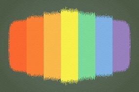 gray background with lines of different colors