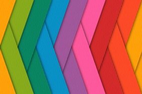 abstract pattern of multicolored stripes