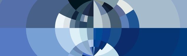 abstract background in the form of a ball with geometric lines