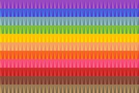 colored lines with small rectangles