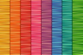 colored lines with rectangles