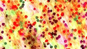 background with red green dots