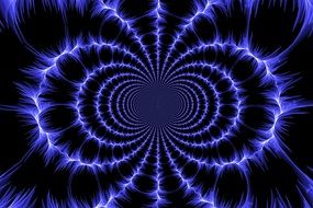 waves with particles of light