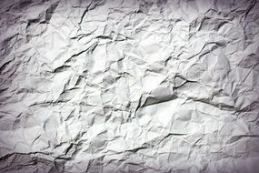 Crumpled Paper Abstract Antique