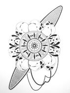 Drawing Graphics Pattern Deco
