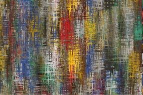 background with colorful canvas texture