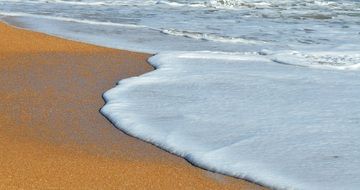 Ocean Surf Foam Waves Beach