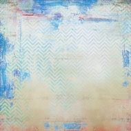 Background Blue Orange Retro