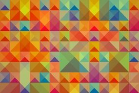 colorful pyramid background