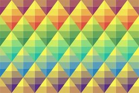 colorful background of geometric shapes