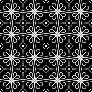 seamless black and white tiles