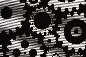 Gear Laser Cut Laser-Cut Paper