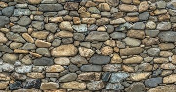 stone fence wall