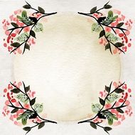 Background Scrapbook Paper Frame