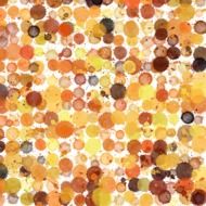 yellow orange blots