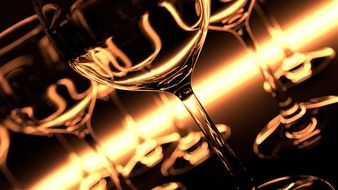 Wine Glass Furnace Blender