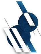 abstract blue design