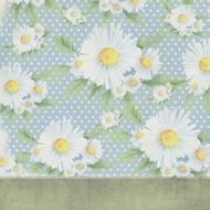 Background Daisies Green