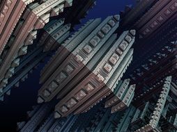 Fractals 3D Graphics Shapes