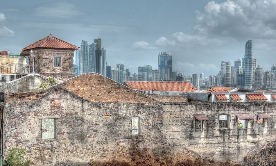urban building in panama