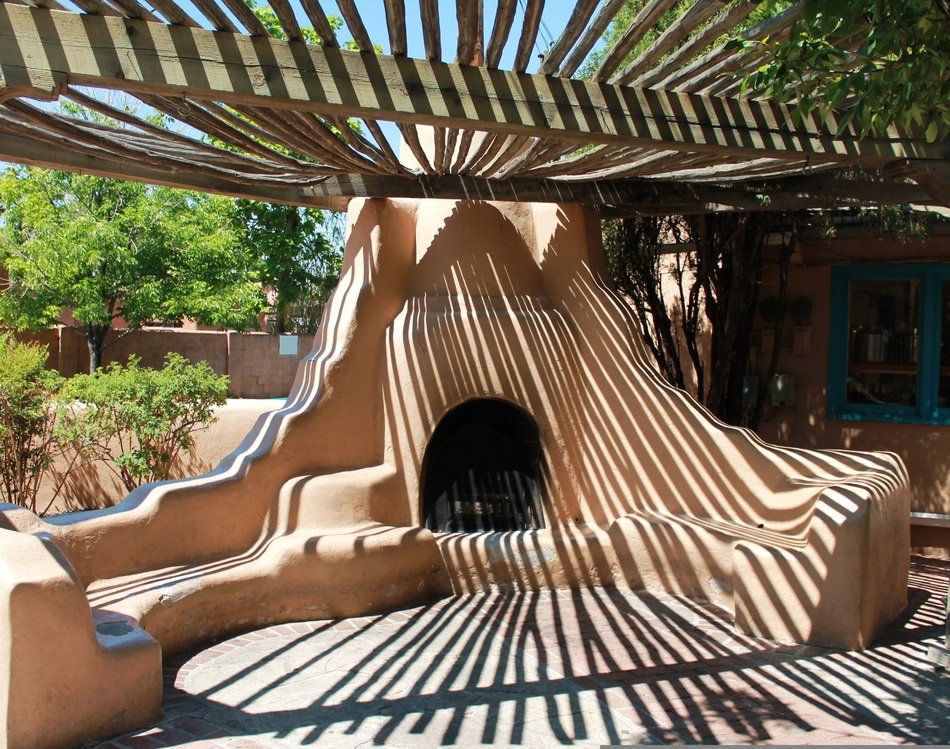 outdoor oven in new mexico
