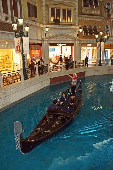 boat on the water near the building