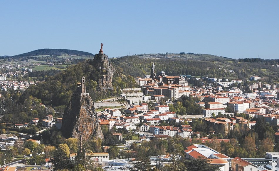 Landscape of The Puy In Velay