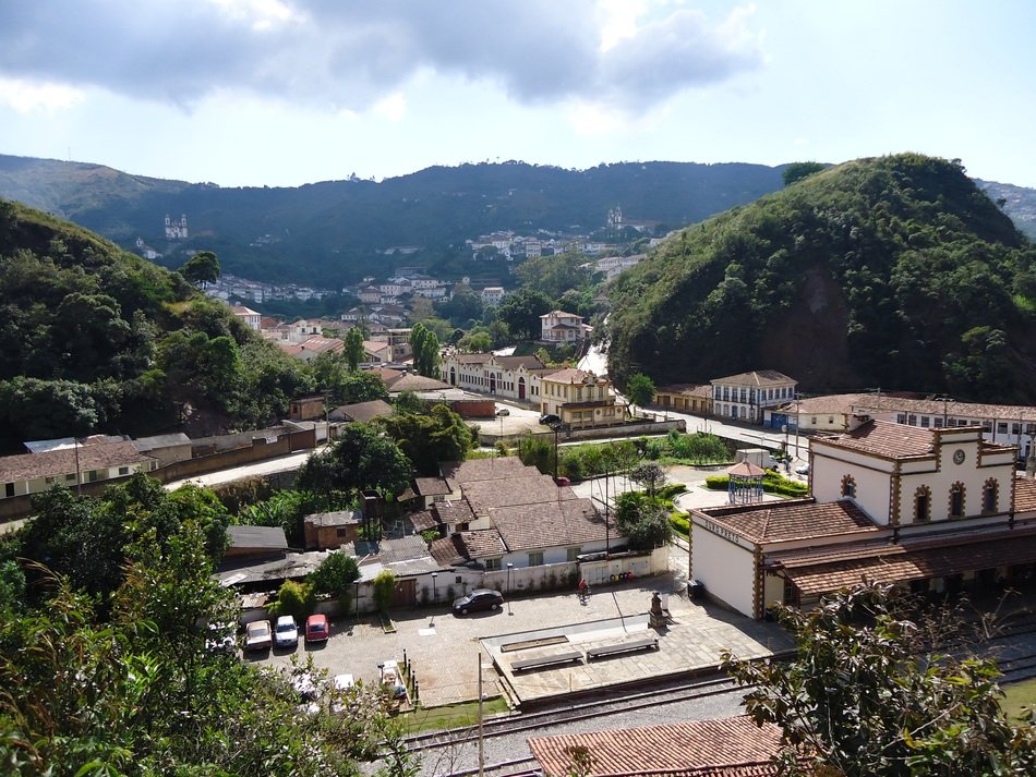 panoramic view of Ouro Preto