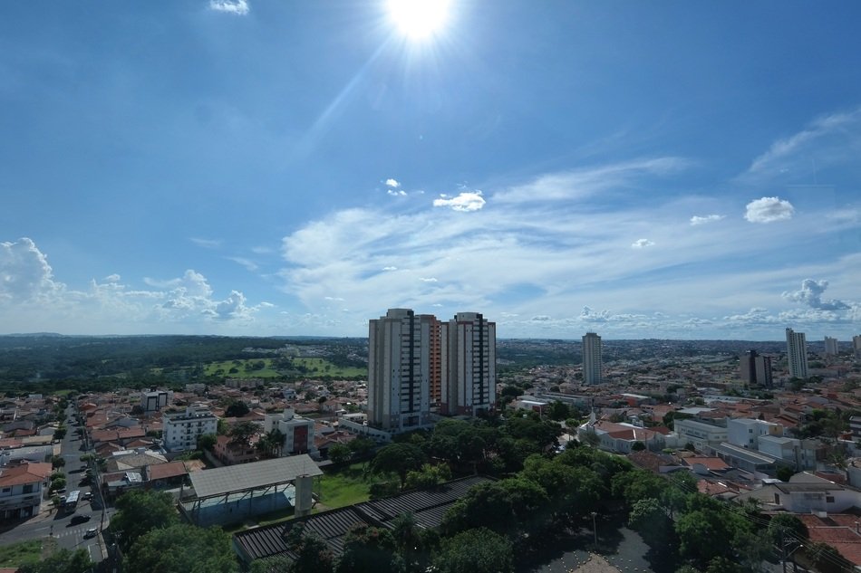 panorama of the city of bauru in brazil