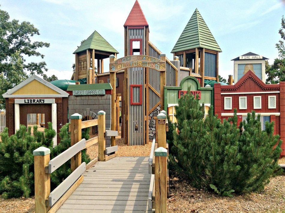 Playground in the village free image download