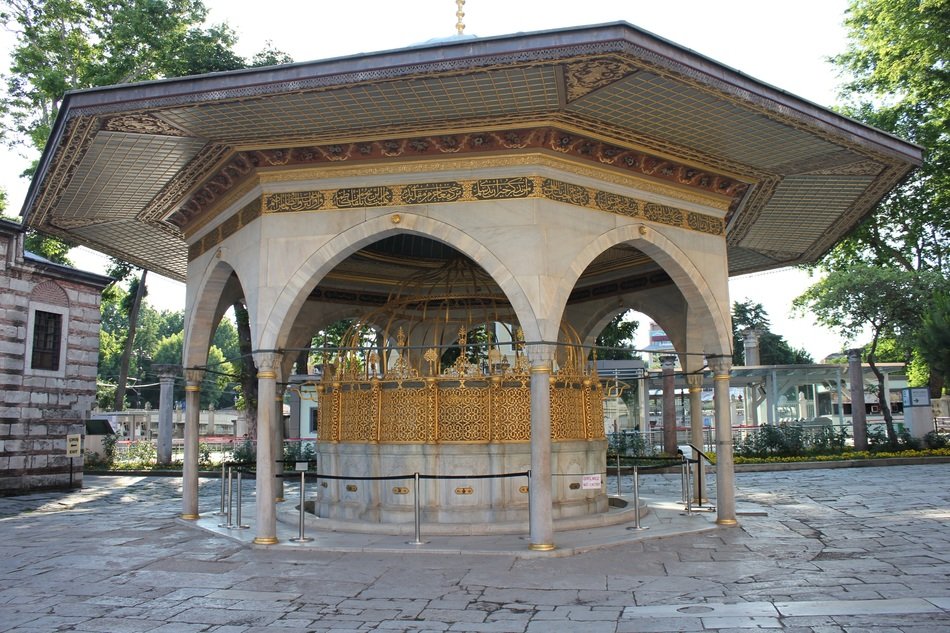 gazebo in Hagia Sophia
