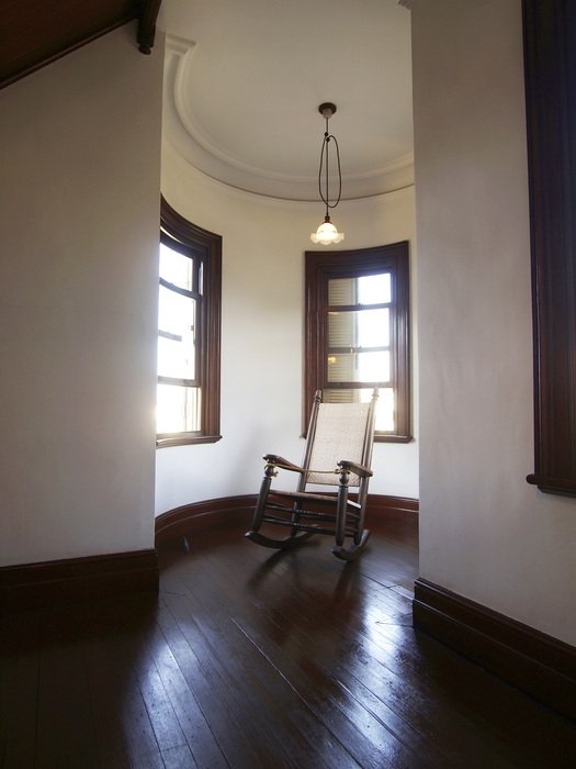 interior of the mansion in a western style