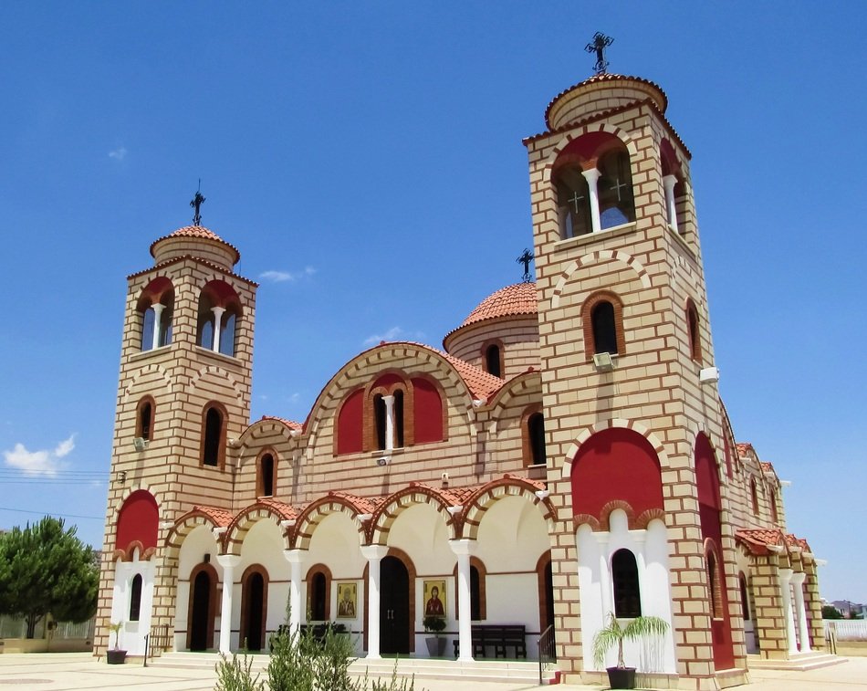 Agklisides village on Cyprus