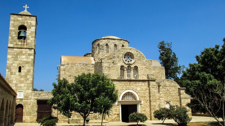 old monastery in Ayios Varnavas