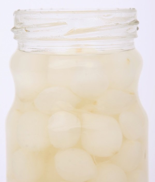 bulb сlove in the glass