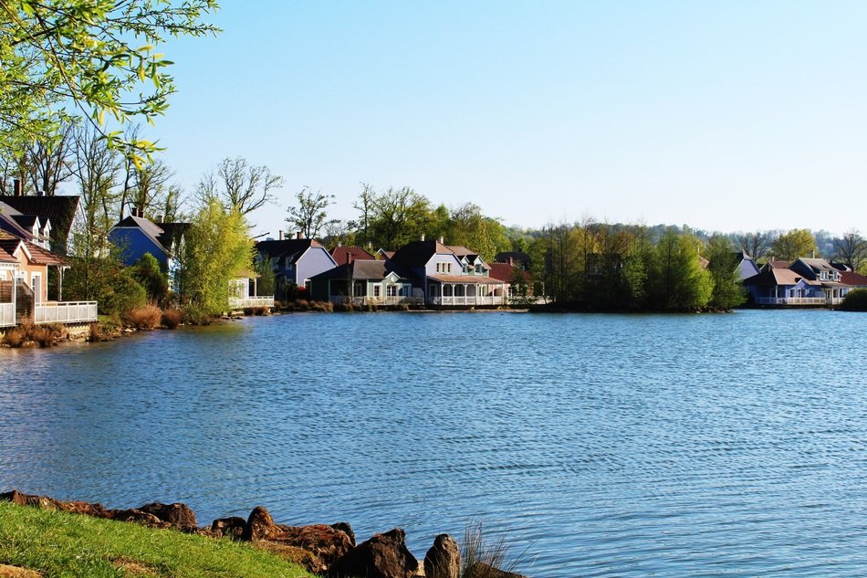 House At Lake