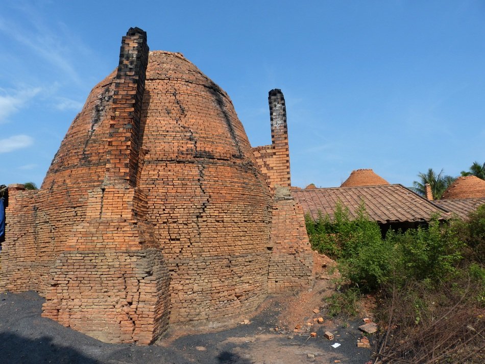 old brickyard in vietnam