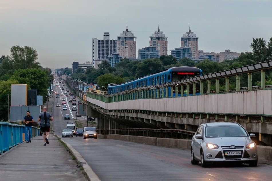 city ââroad in Kiev