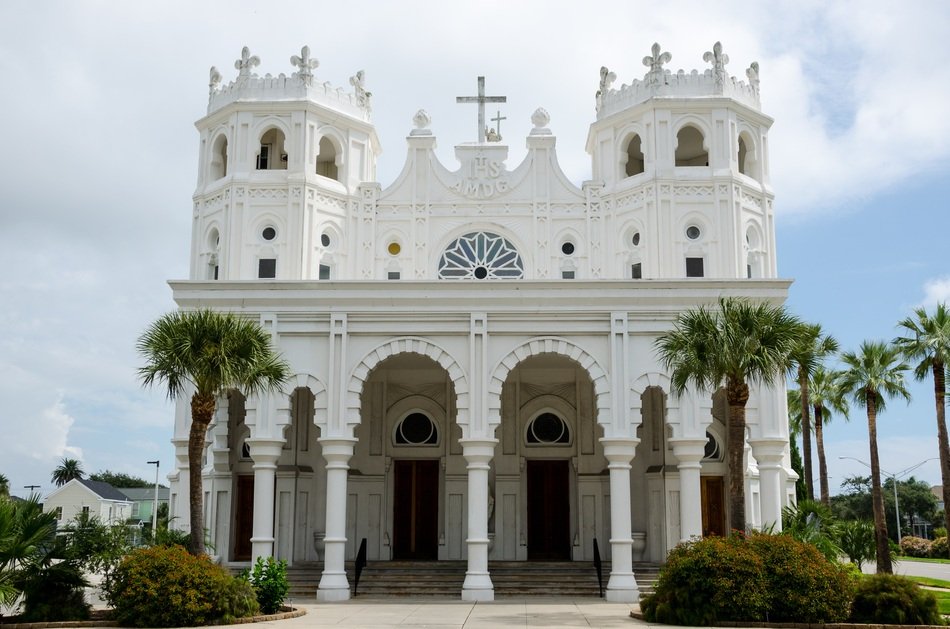 Sacred Heart Church in Texas