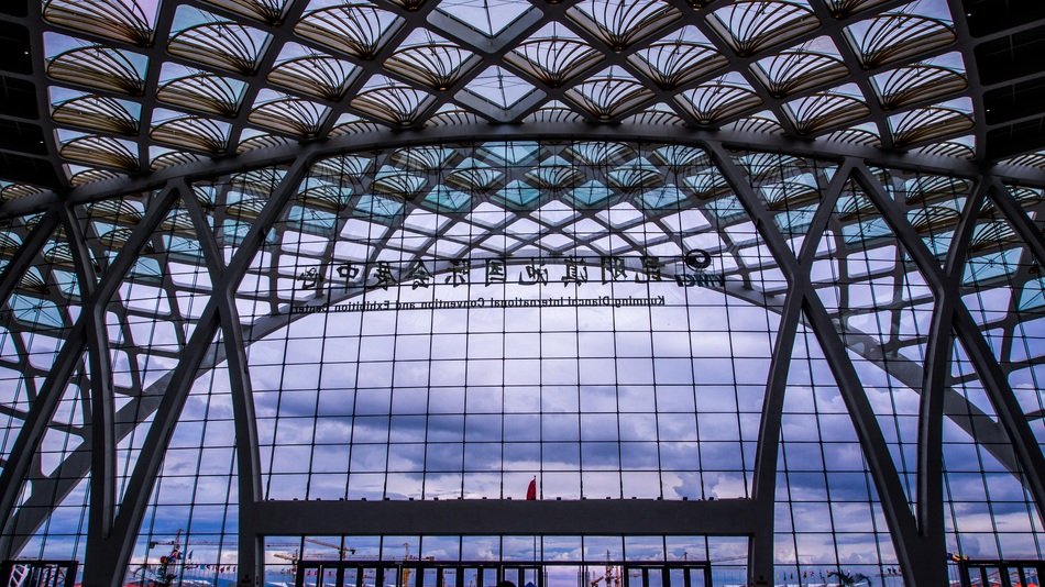 glass and steel