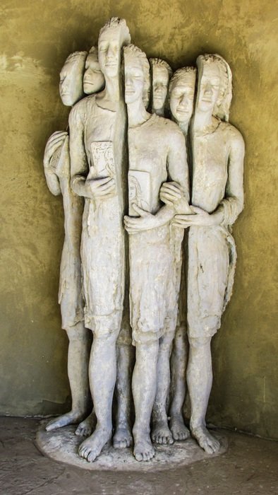 church sculpture in dasaki achnas