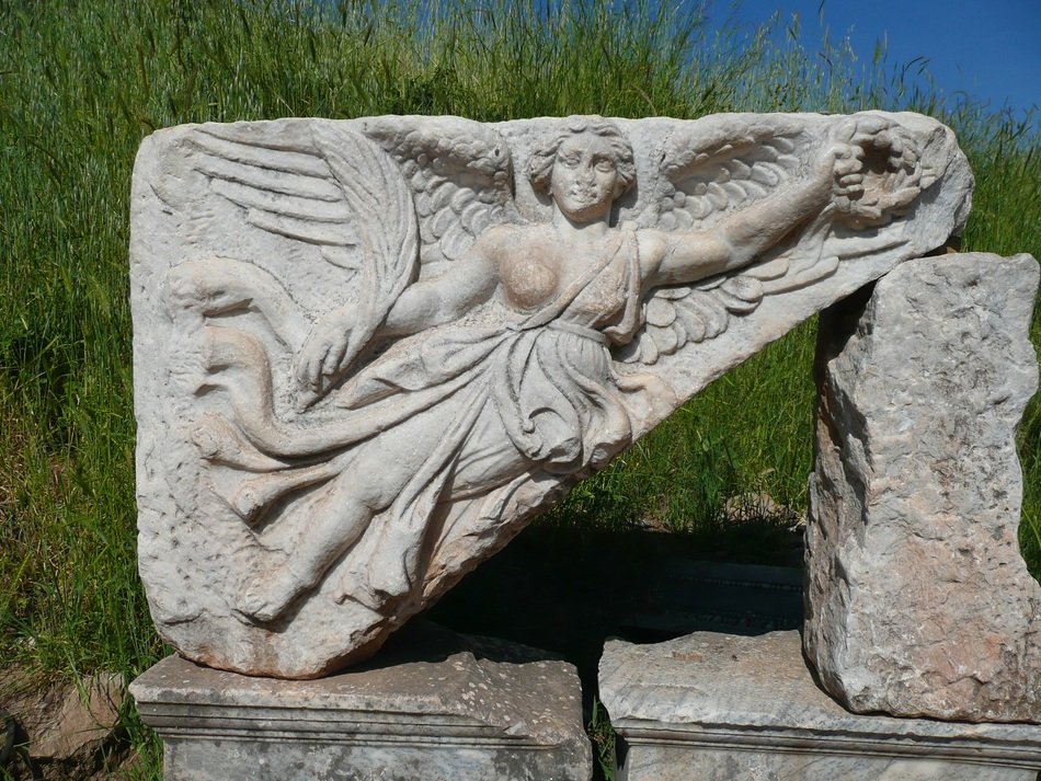 Statue of Goddes of Victoy - Nike in Turkey