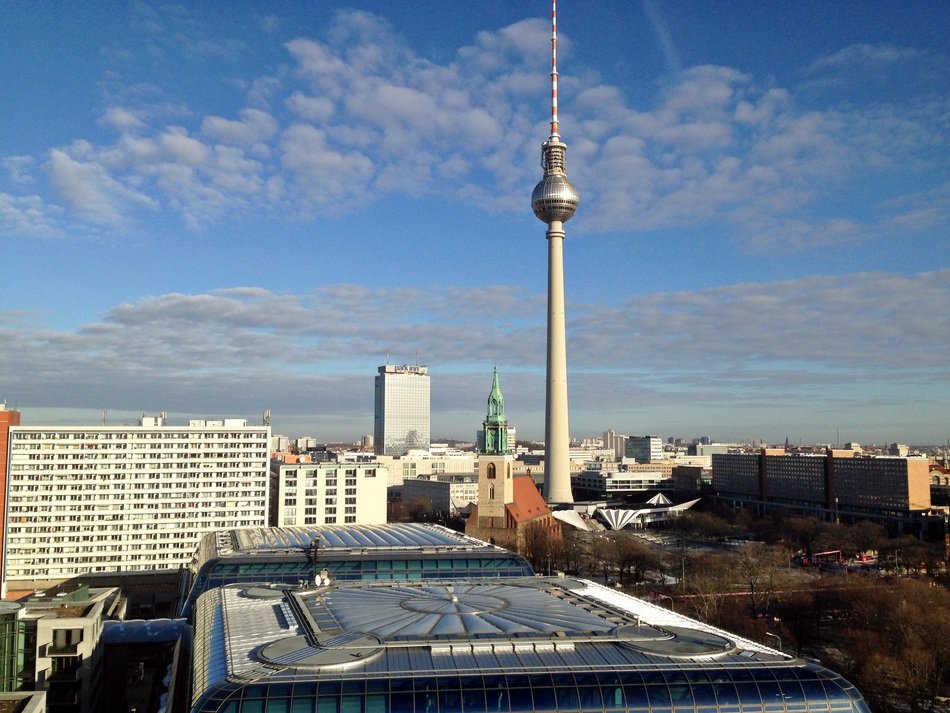 tower on the square in berlin
