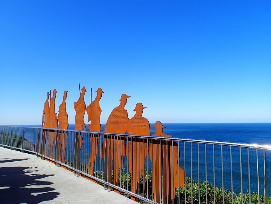 Scenic walk monument