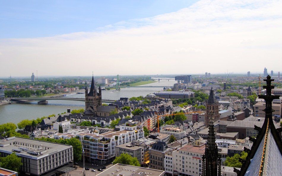 Cologne top view