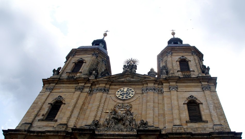 church with towers in monster in germany