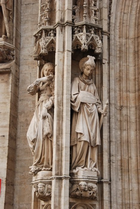 Religion architecture in Belgium