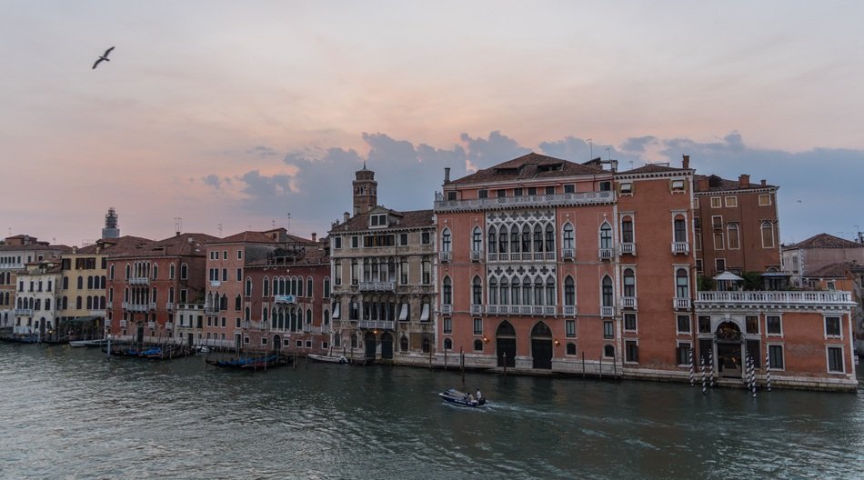 buildings near the Grand Canal in Venice